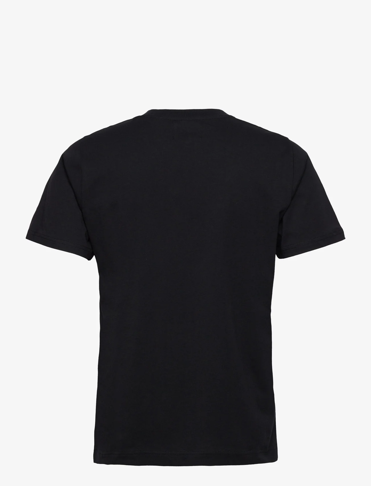 Mads Nørgaard - Organic Twin Akio Tee - basic t-shirts - black - 1