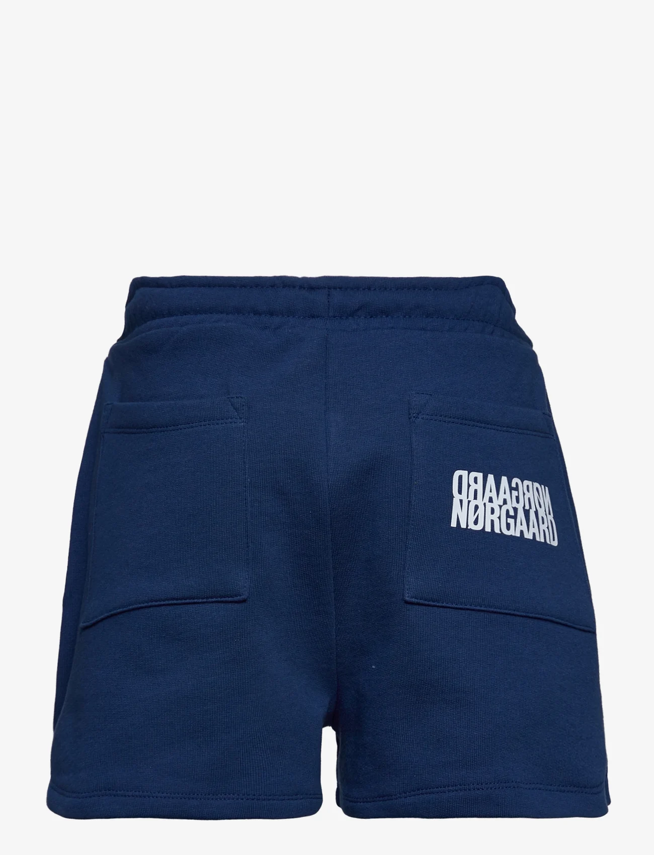 Mads Nørgaard - Organic Sweat Prixina Shorts - sweat shorts - estate blue - 1
