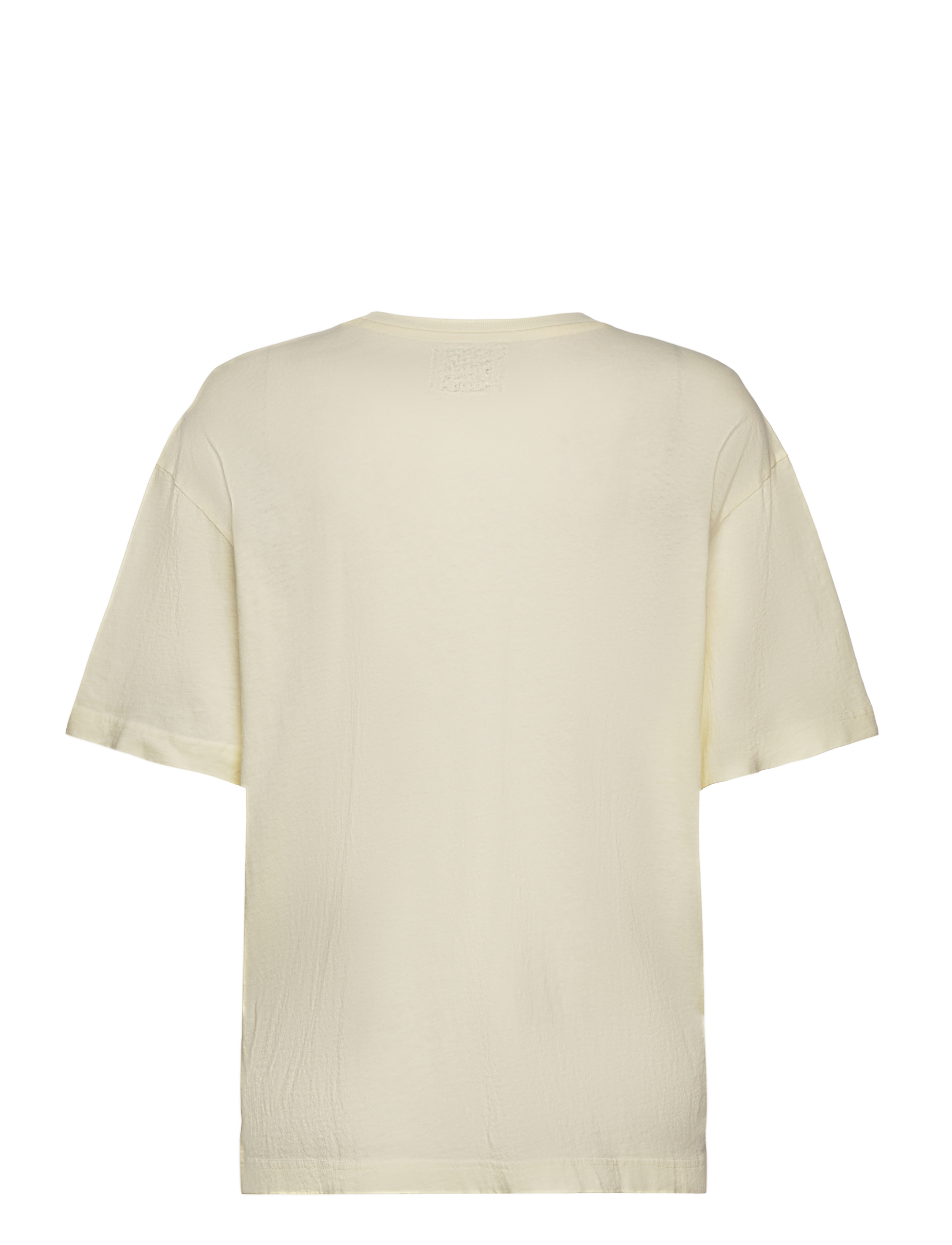 Mads Nørgaard - Washed Jersey Dassel Tee - vanilla ice - 1