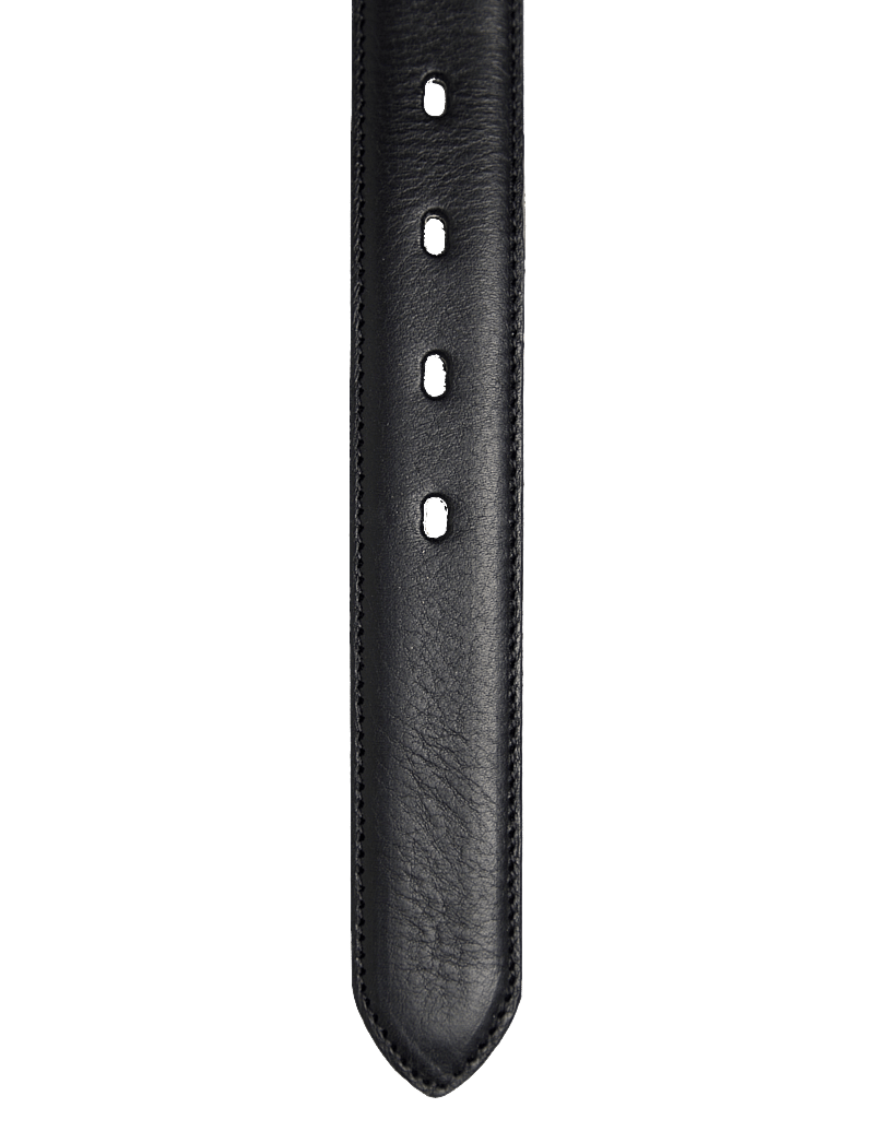 Mads Nørgaard - Skin Stitch Bowie Belt - klassiska skärp - black - 2