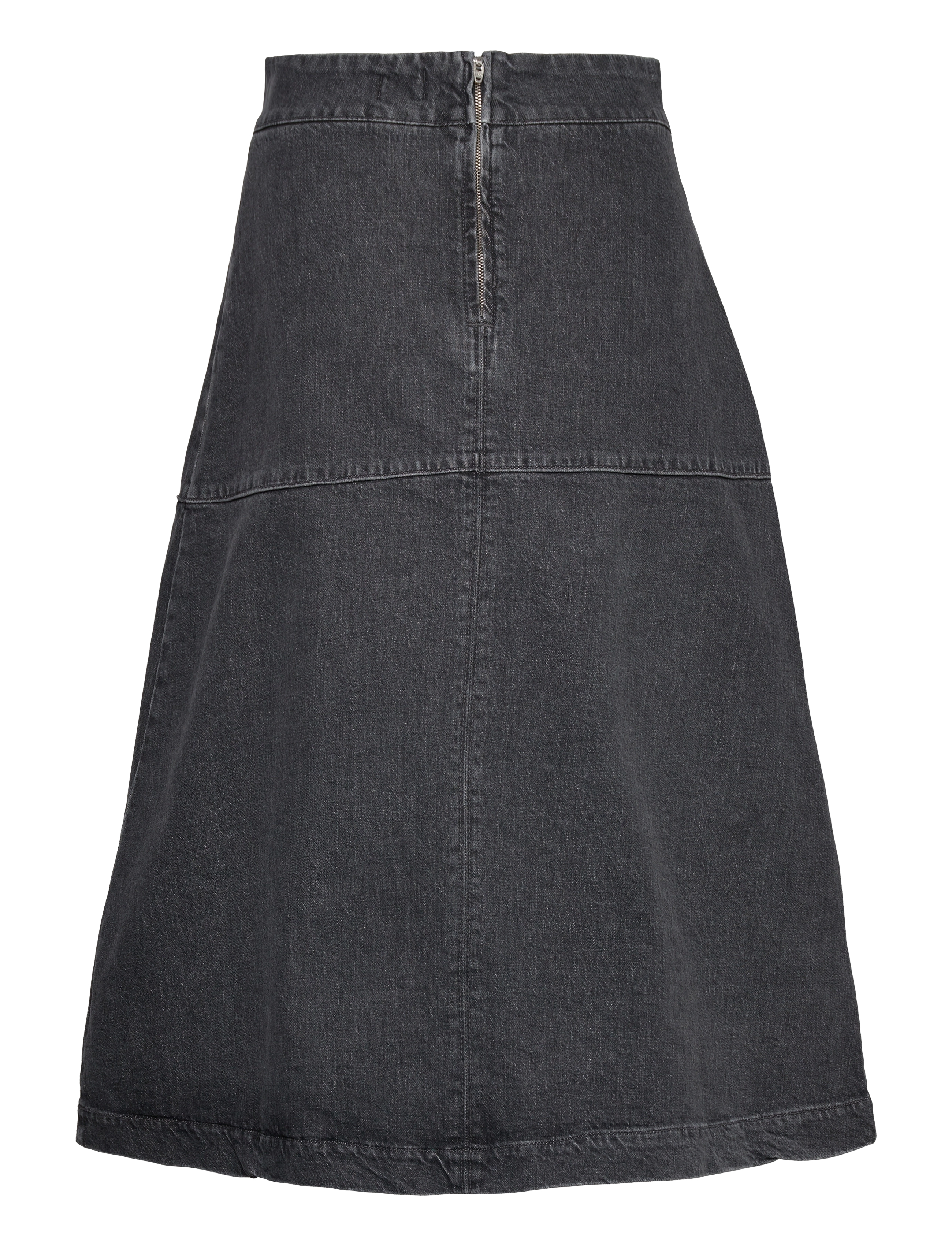 Mads Nørgaard - Black Denim Lunar Skirt - black - 1