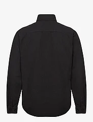 Mads Nørgaard - Dyed Canvas Skyler Shirt - nordisk stil - black - 1
