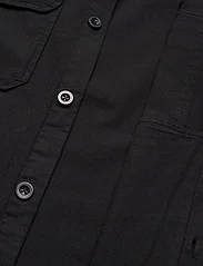 Mads Nørgaard - Dyed Canvas Skyler Shirt - nordisk stil - black - 4