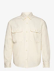 Mads Nørgaard - Dyed Canvas Skyler Shirt - men - vanilla ice - 0