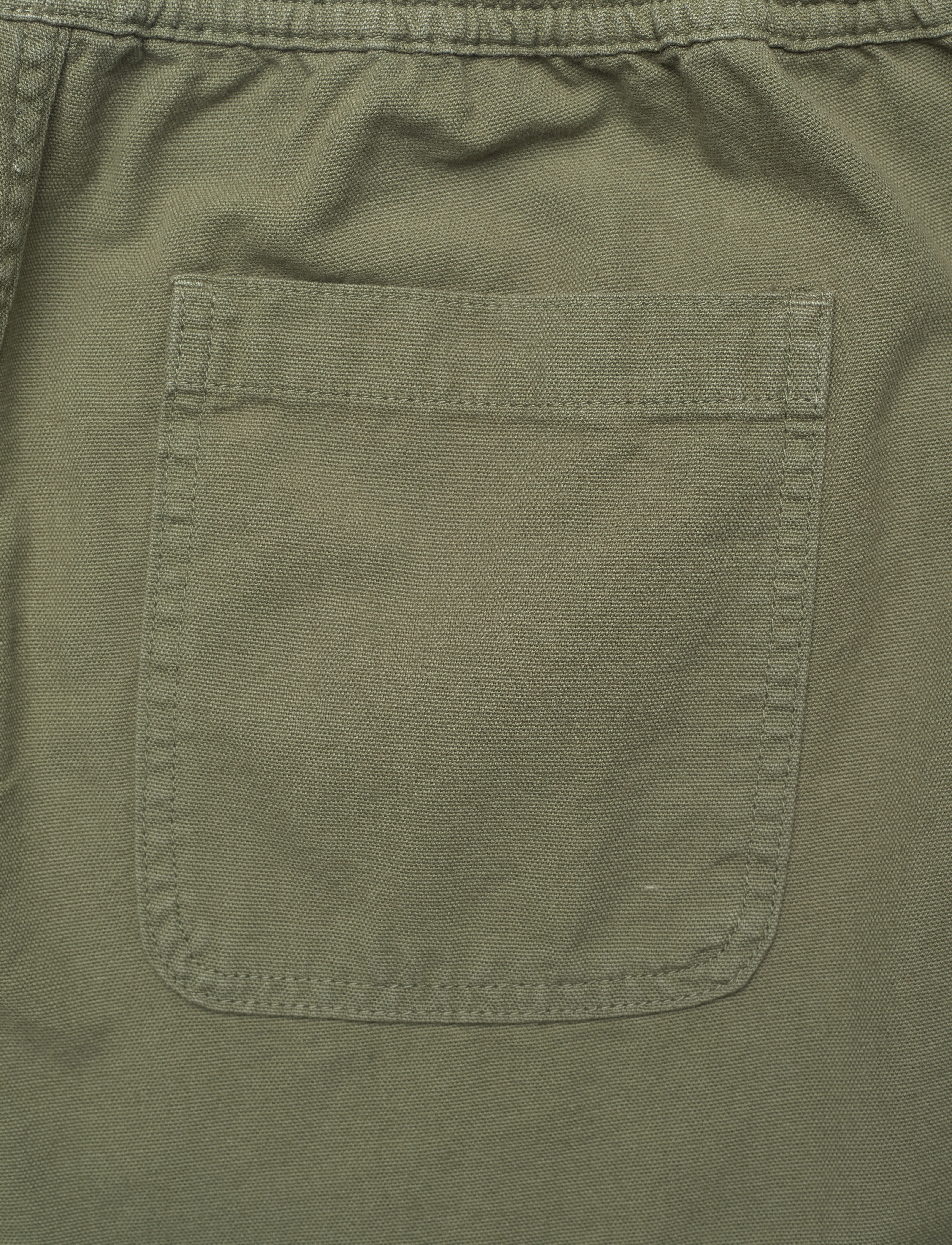 Mads Nørgaard - Dyed Canvas Beach Shorts - olivine - 4