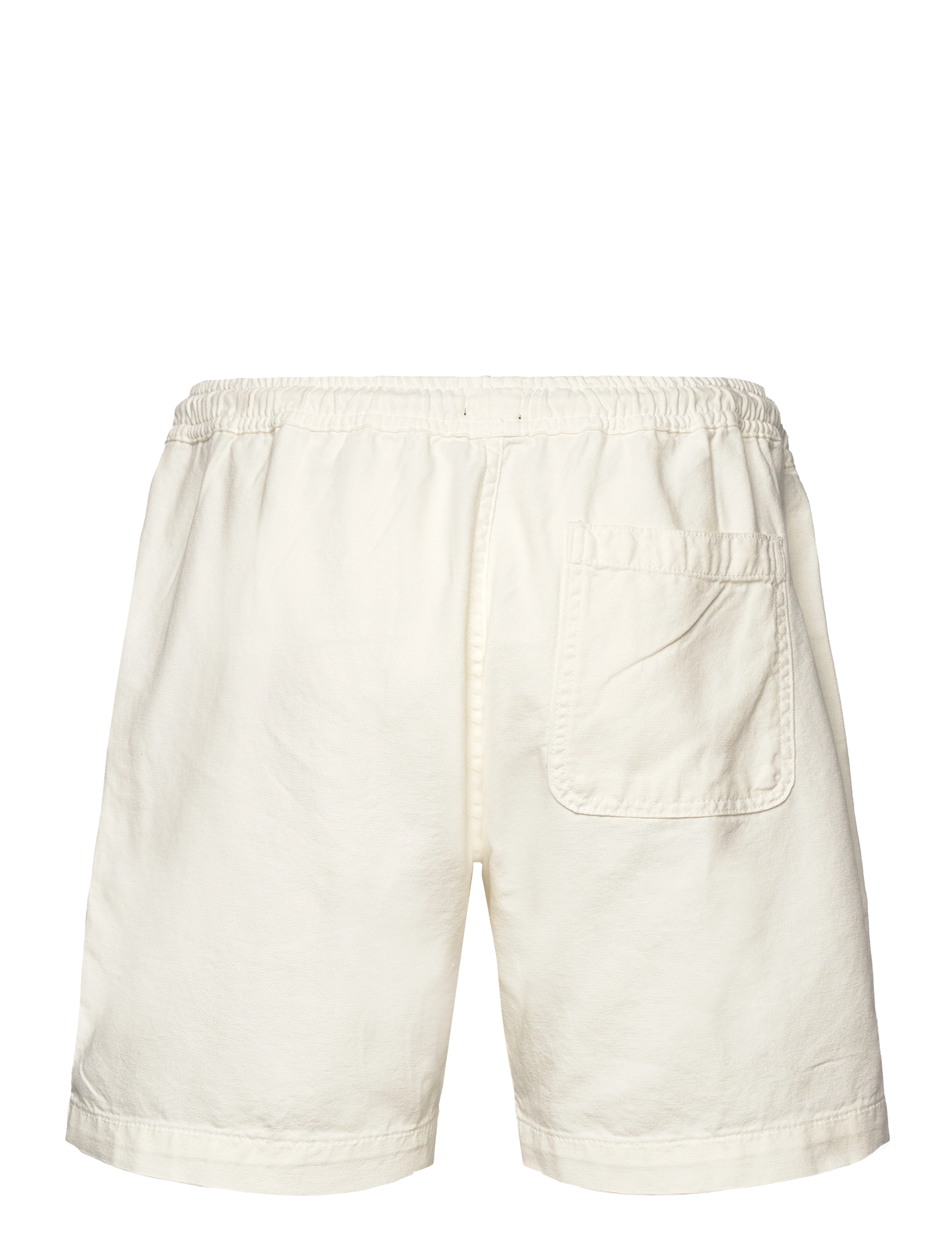 Mads Nørgaard - Dyed Canvas Beach Shorts - vanilla ice - 1