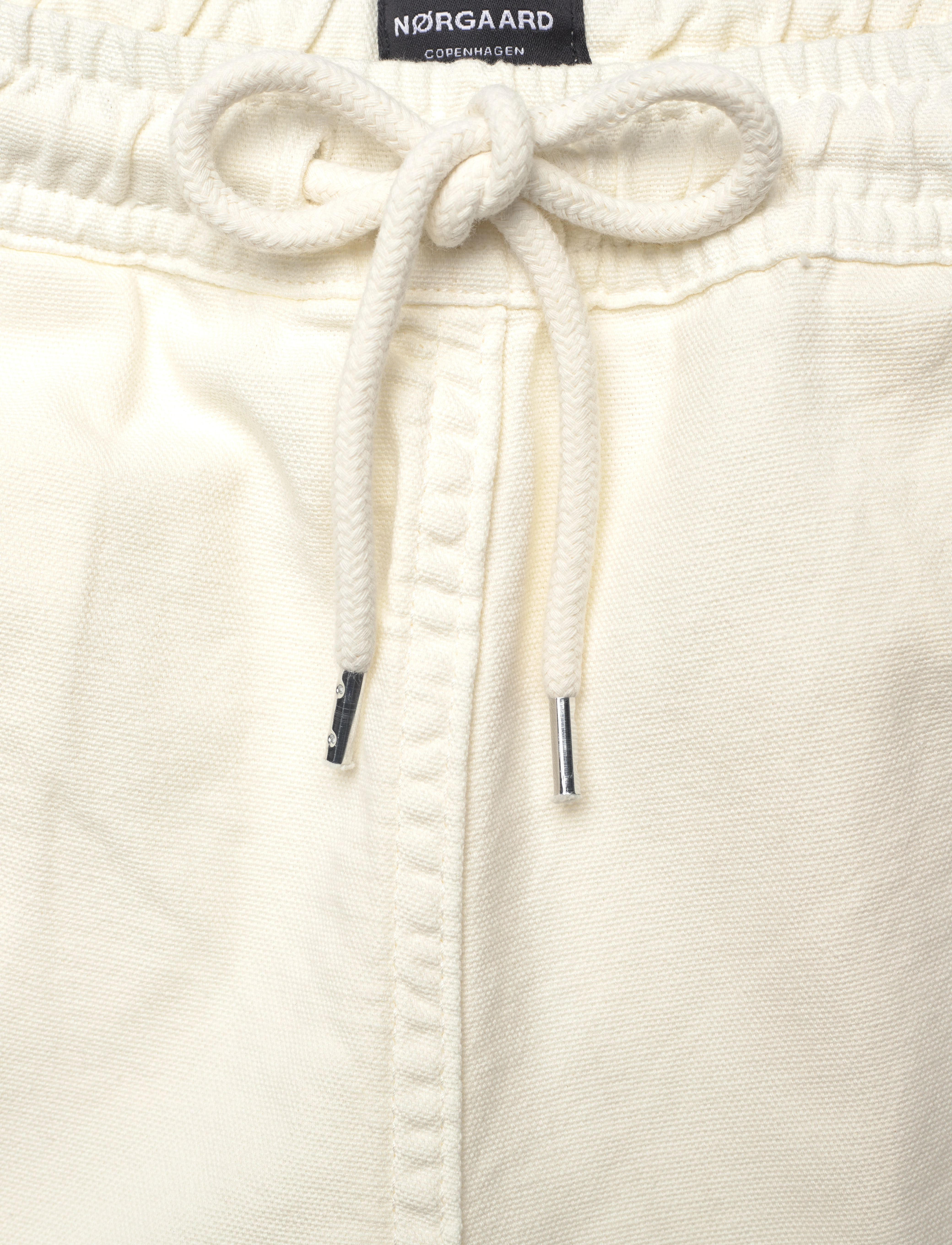 Mads Nørgaard - Dyed Canvas Beach Shorts - vanilla ice - 3