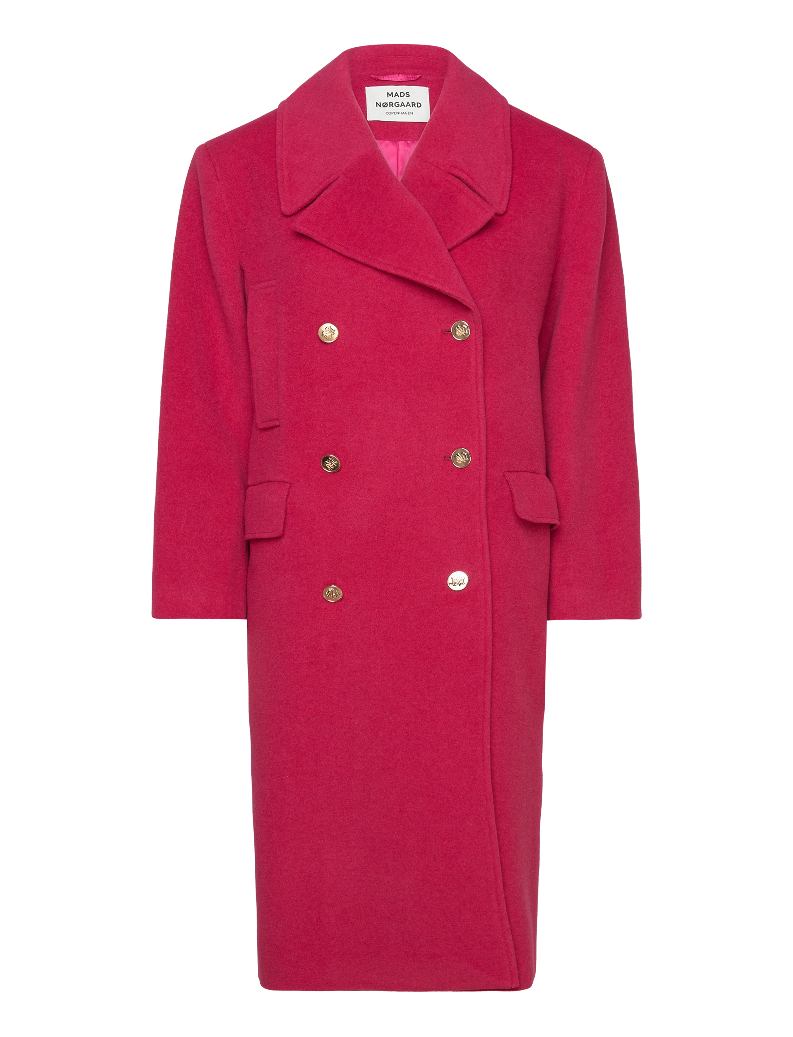 MADS NØRGAARD Milva Sanny Mantel Pink - 36 - Damen