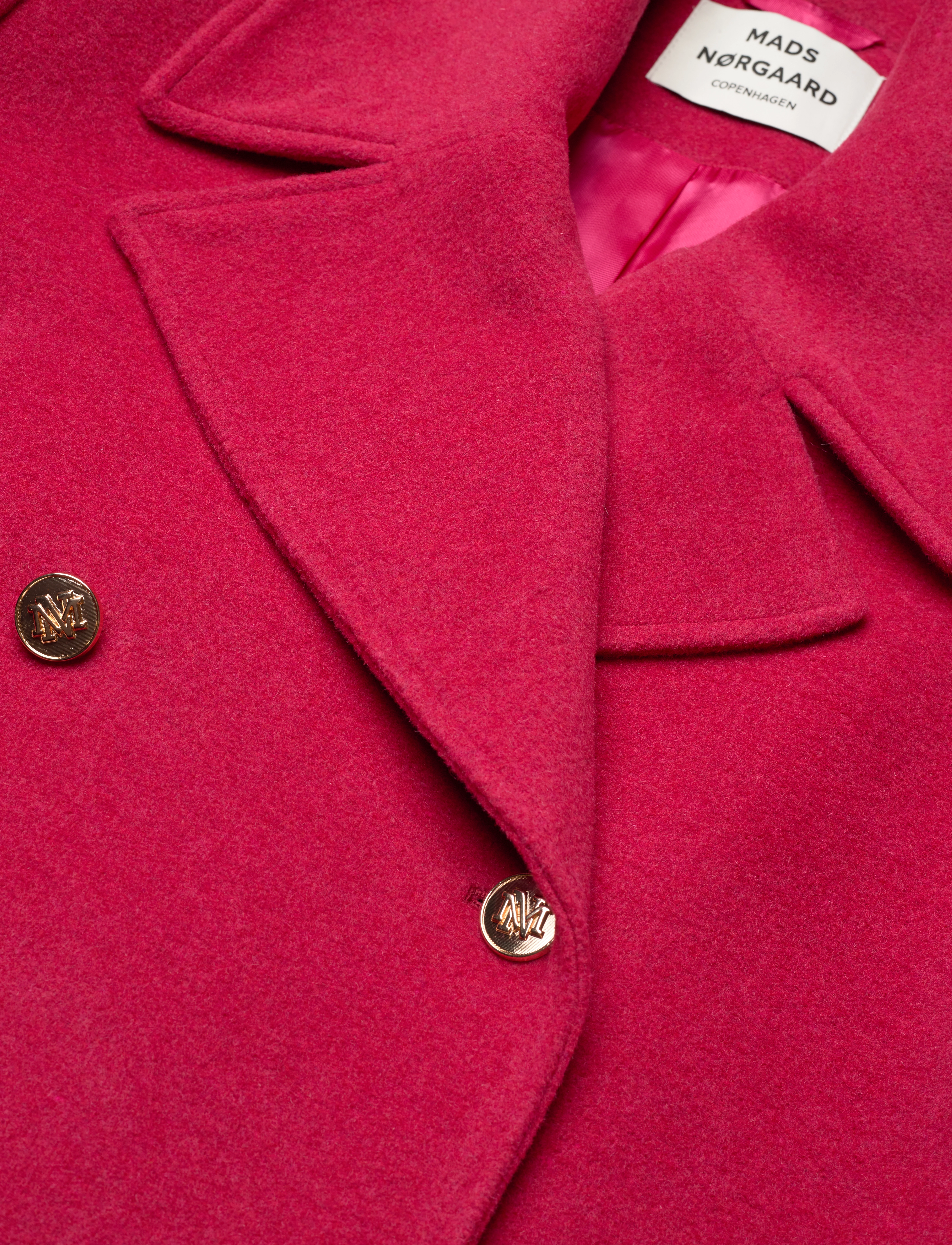 Mads Nørgaard - Milva Sanny Coat - overtøj - fuchsia purple - 2