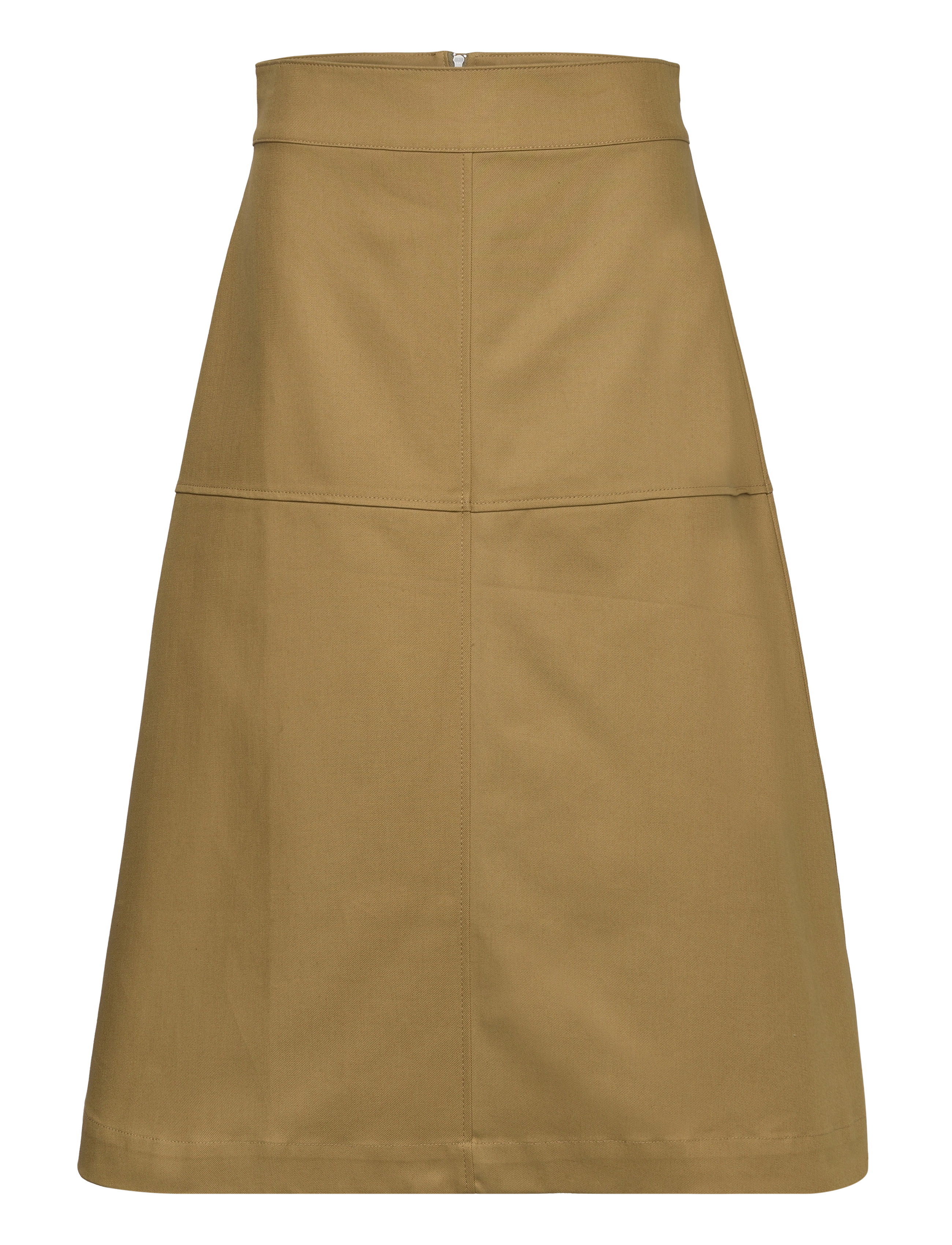 Mads Nørgaard Heavy Twill Lunar Skirt - Nederdele - LIZARD / yellow