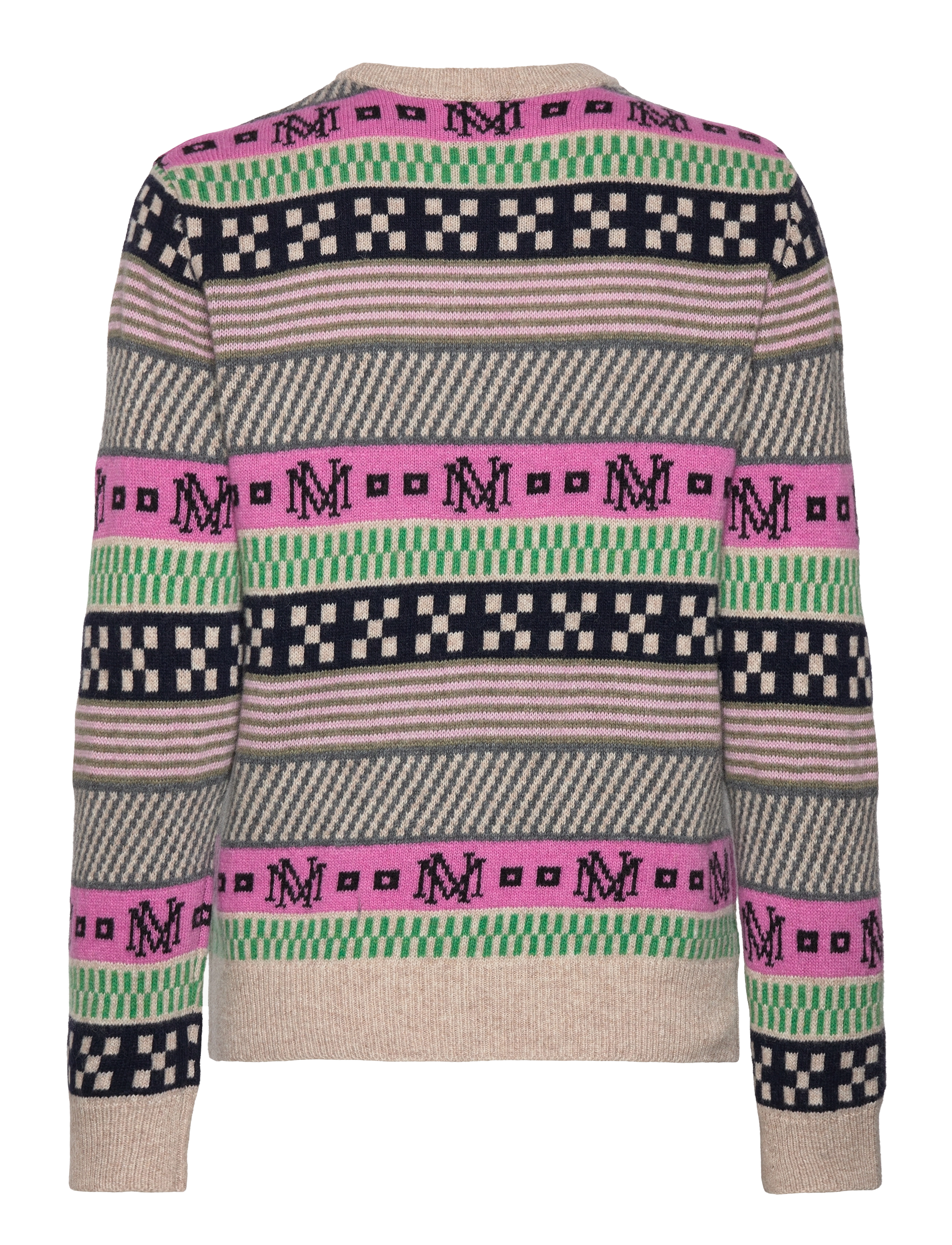 Mads Nørgaard - New Nordic Sonda Sweater - mn jacquard multi - 1