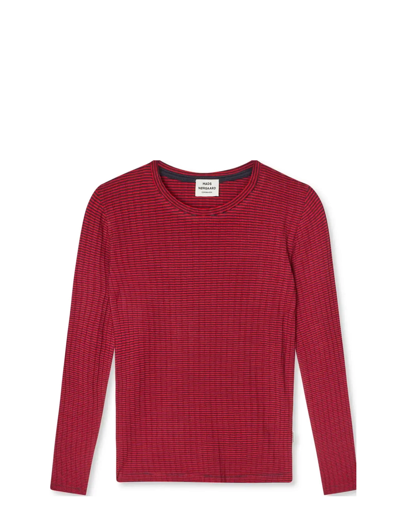 MADS NØRGAARD 5X5 Klassisch Stripe Talika Oberteil Rot - 176 - Kinder