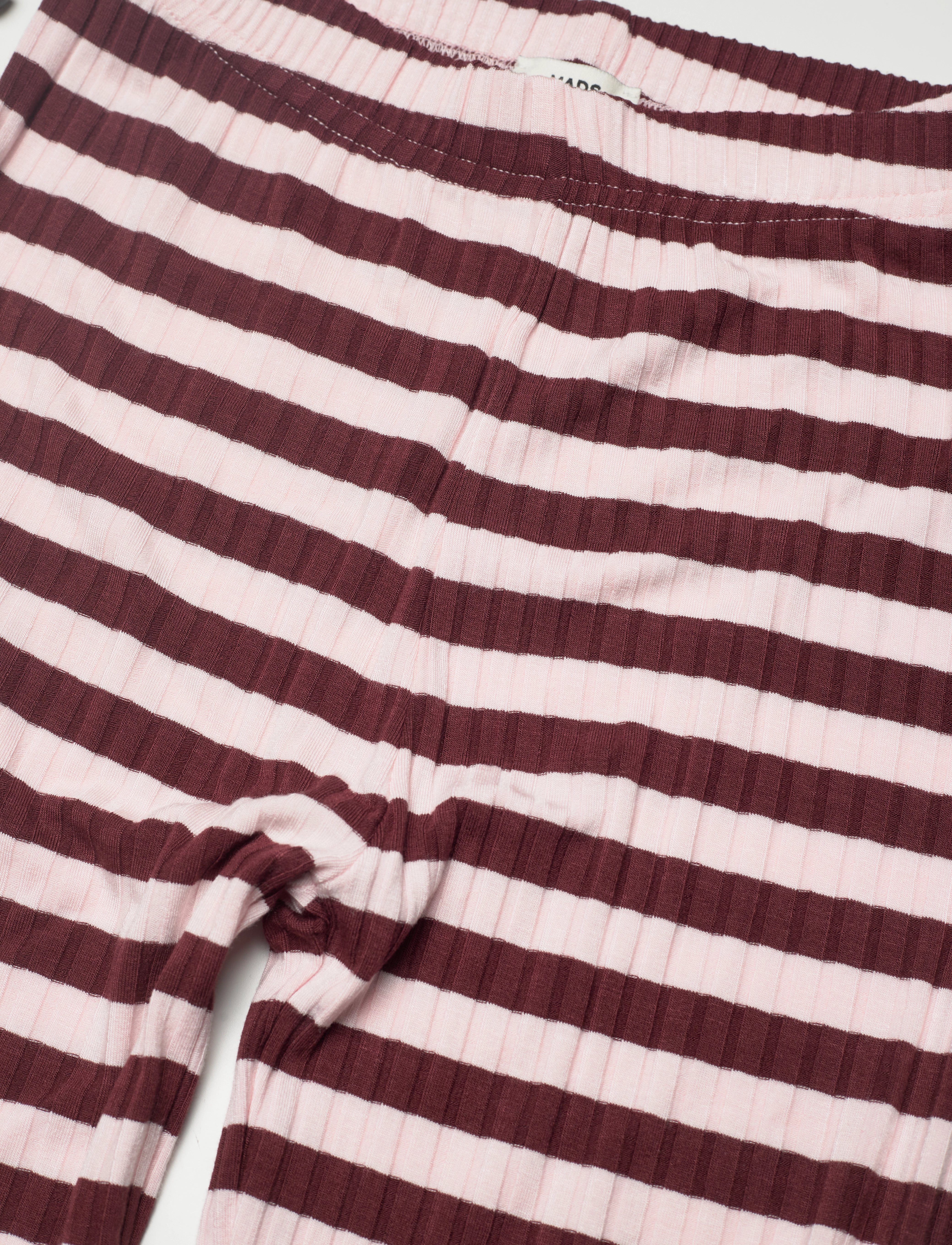 Mads Nørgaard - 5x5 Classic Stripe Lala Leggings - blushing bride/hot chocolate - 2