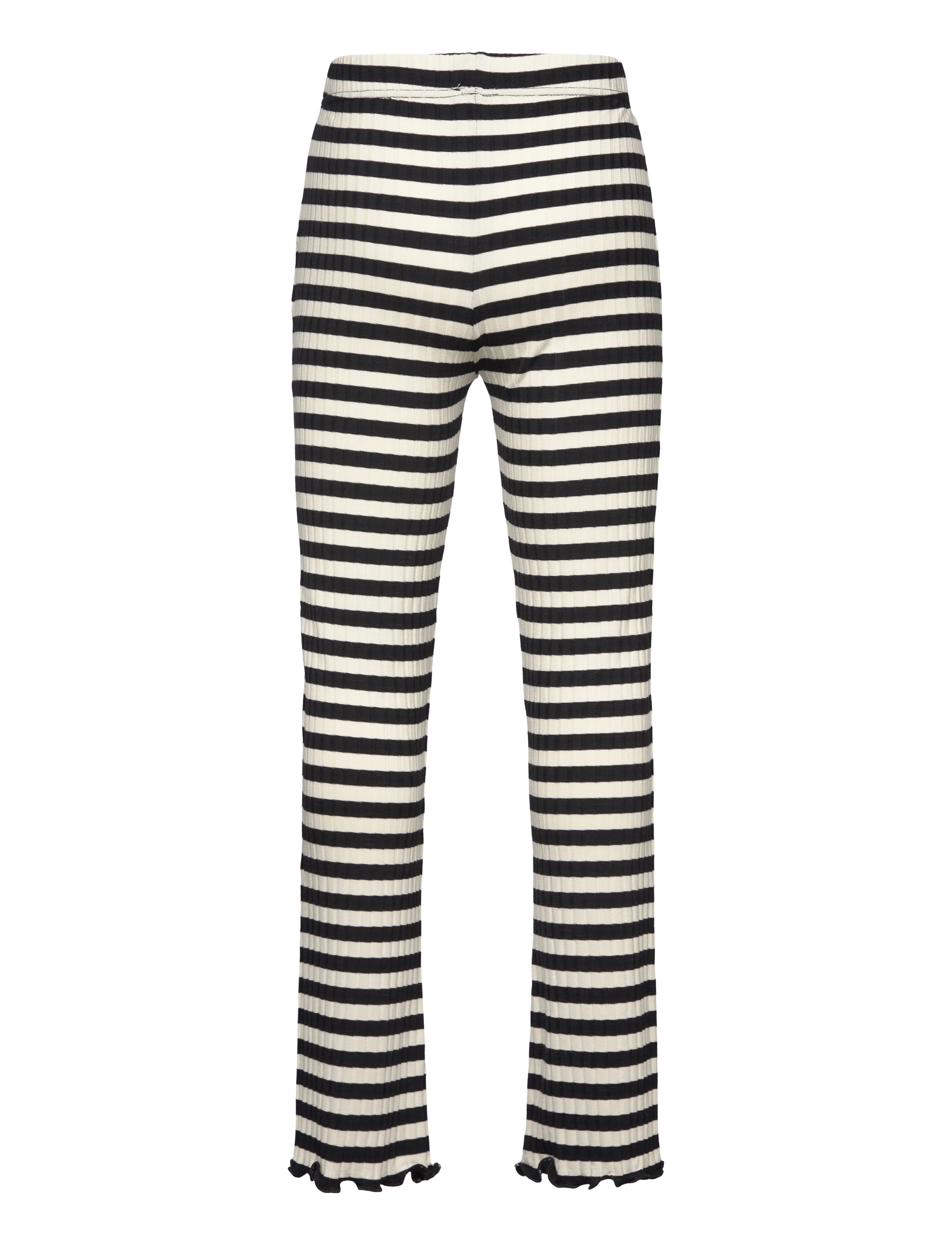 Mads Nørgaard - 5x5 Classic Stripe Lala Leggings - black/vanilla ice - 1