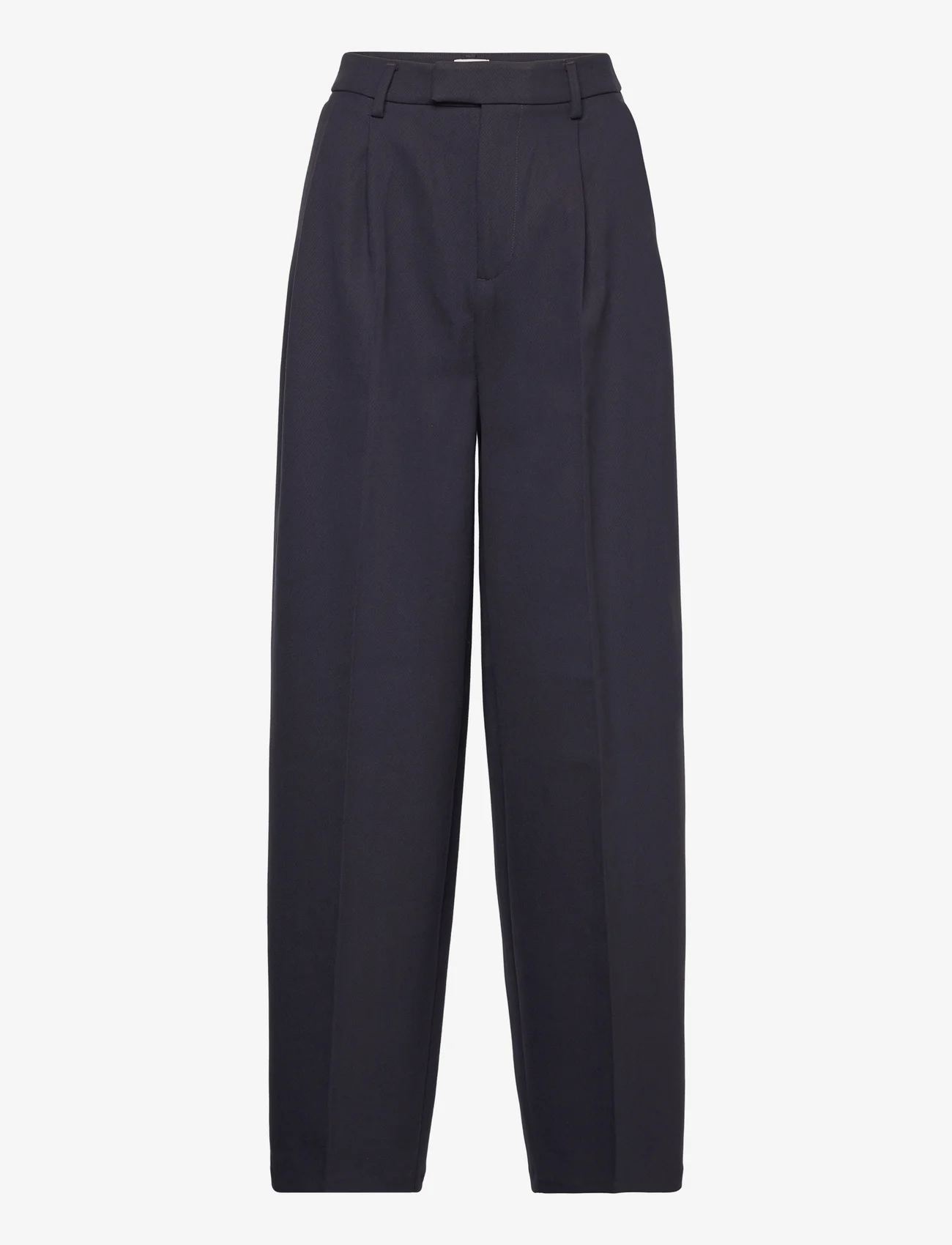 Mads Nørgaard - Soft Suiting Paria Pants - kostymbyxor - deep well - 0