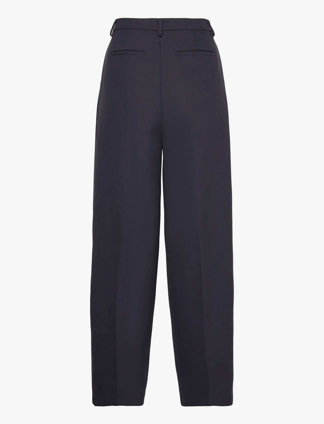 Mads Nørgaard - Soft Suiting Paria Pants - kostymbyxor - deep well - 1