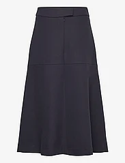 Mads Nørgaard - Soft Suiting Lunar Skirt - midi kjolar - deep well - 0