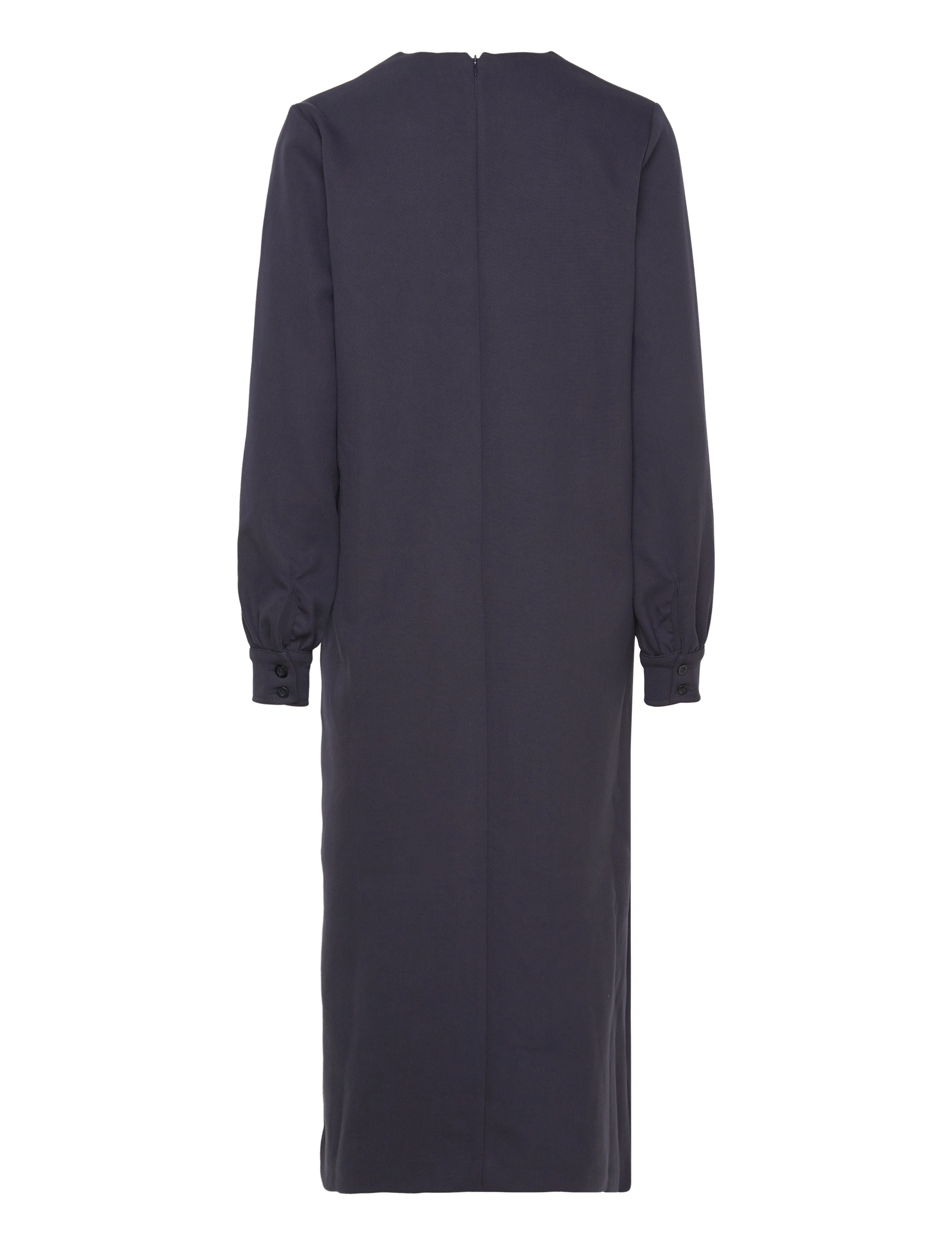 Mads Nørgaard - Soft Suiting Gweneth Dress - midi dresses - deep well - 1