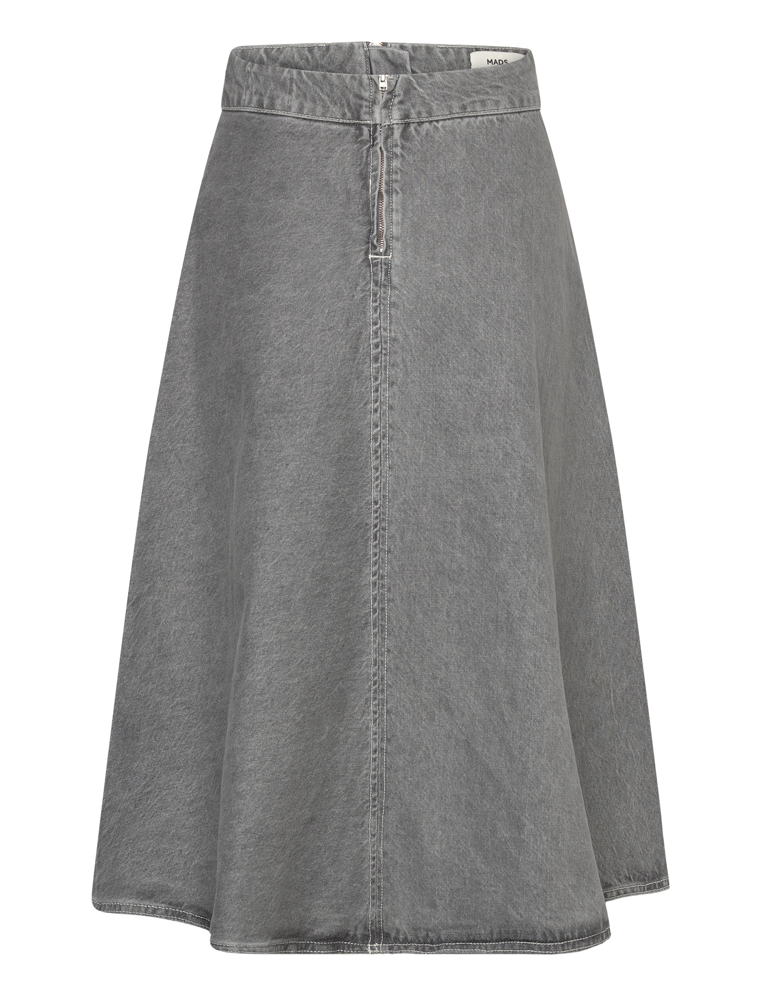 Mads Nørgaard - Grey Denim Stelly C Long Skirt - grey - 1