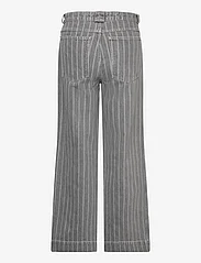 Mads Nørgaard - Grey Stripe Denim Krauer Jeans - hosen mit weitem bein - grey stripe - 1
