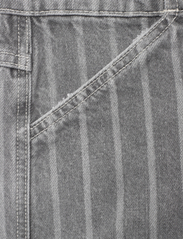Mads Nørgaard - Grey Stripe Denim Krauer Jeans - bukser med brede ben - grey stripe - 2