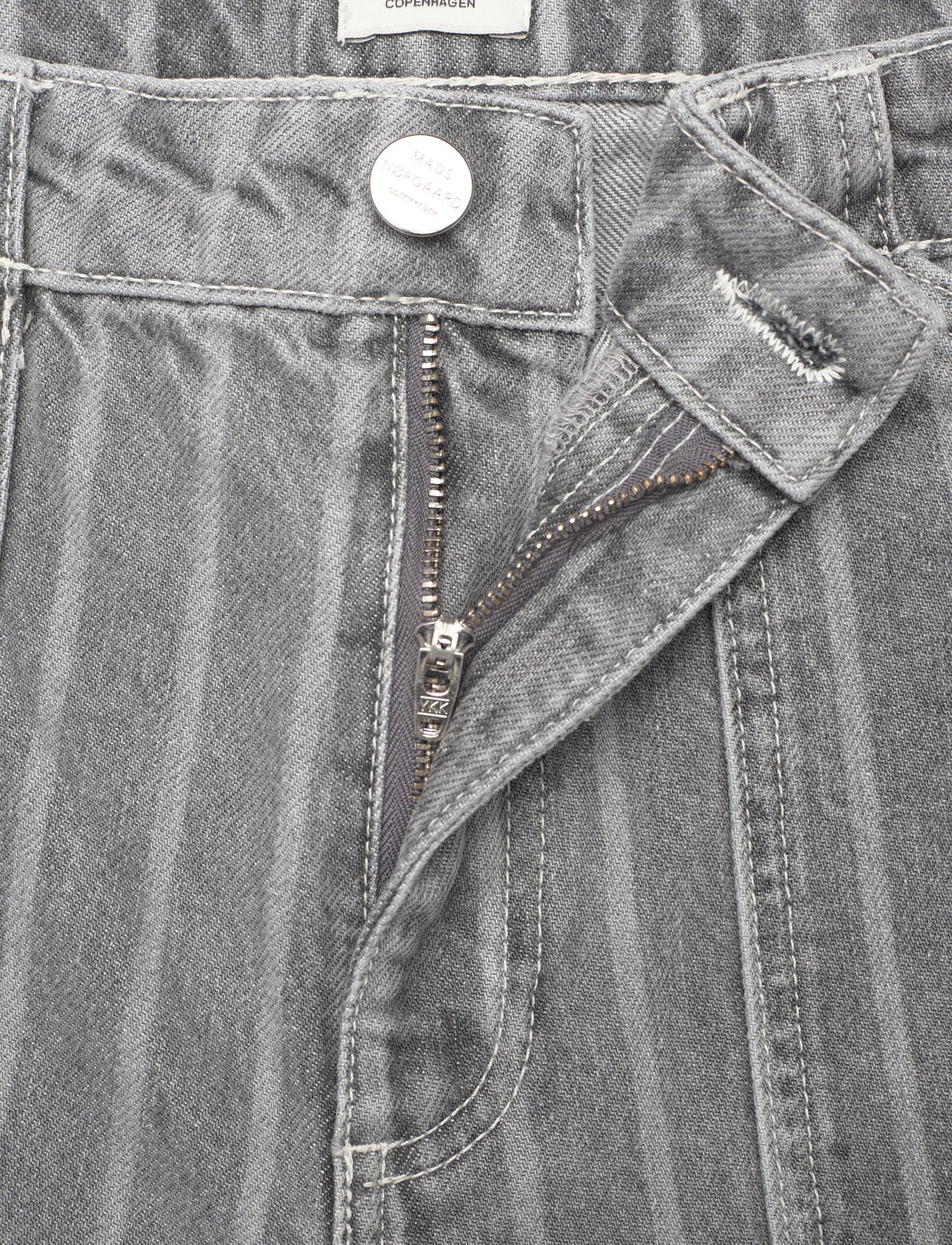 Grey Stripe Denim Krauer Jeans
