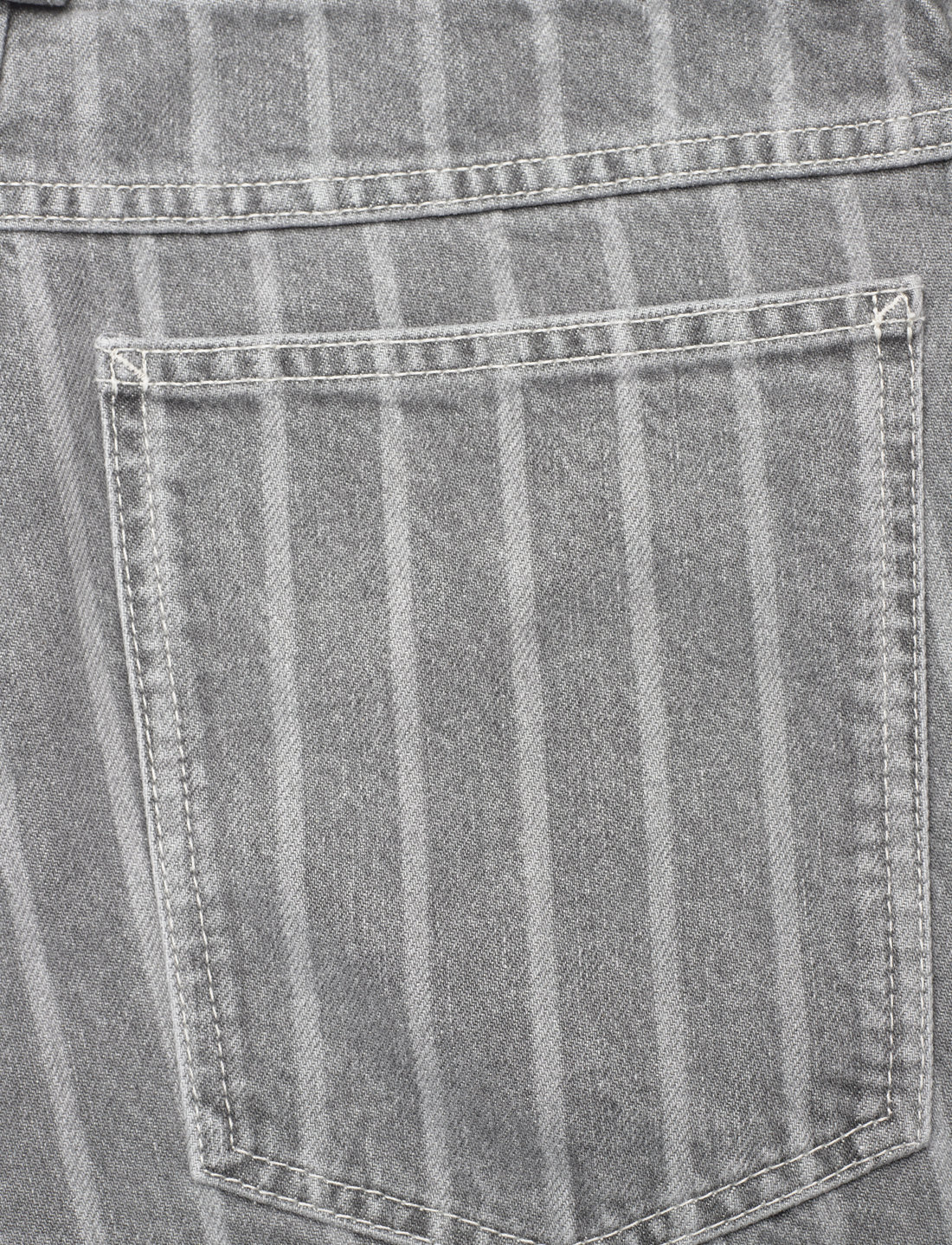 Grey Stripe Denim Krauer Jeans
