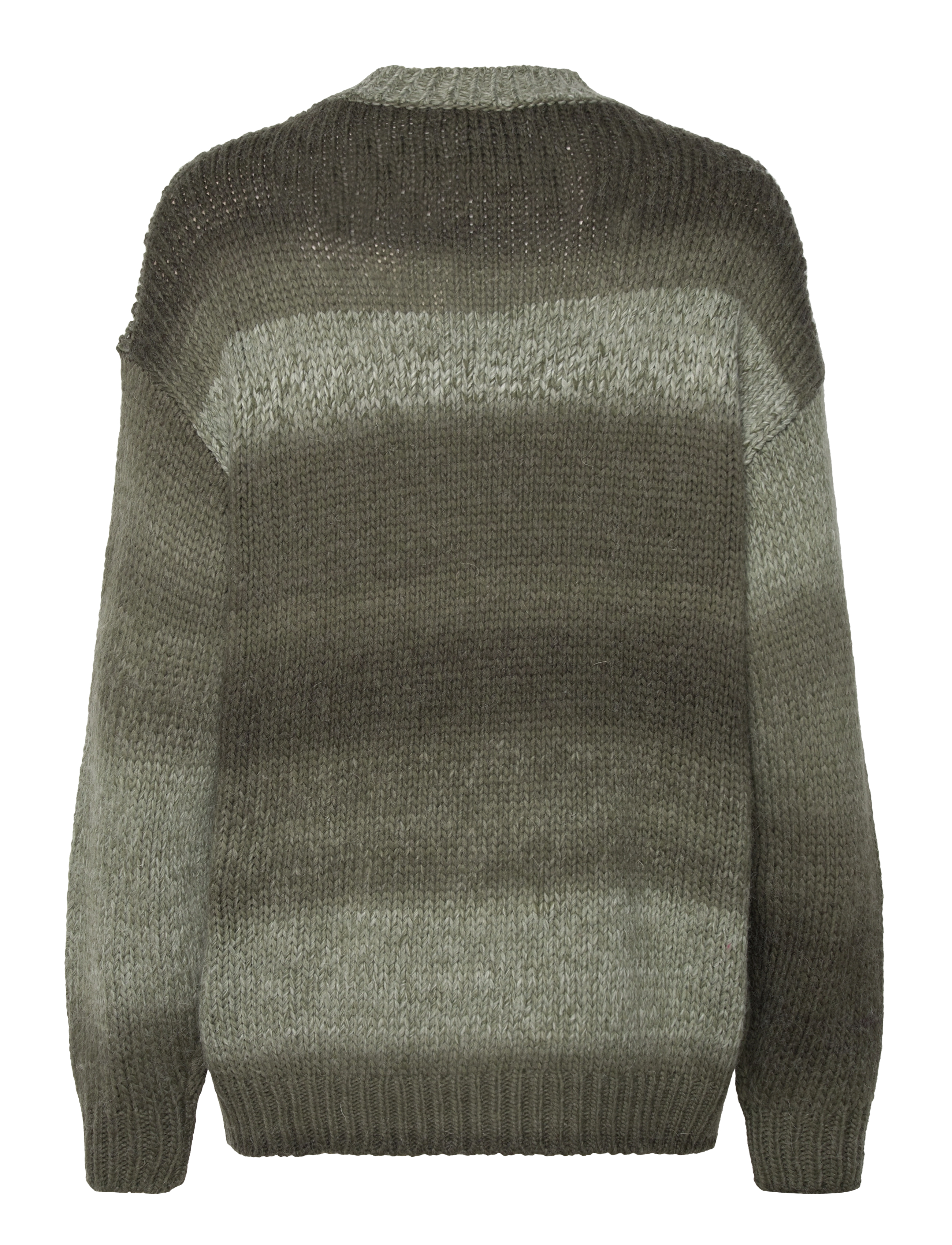 Mads Nørgaard - Shaded Lefty Sweater - trøjer - forest night melange - 1