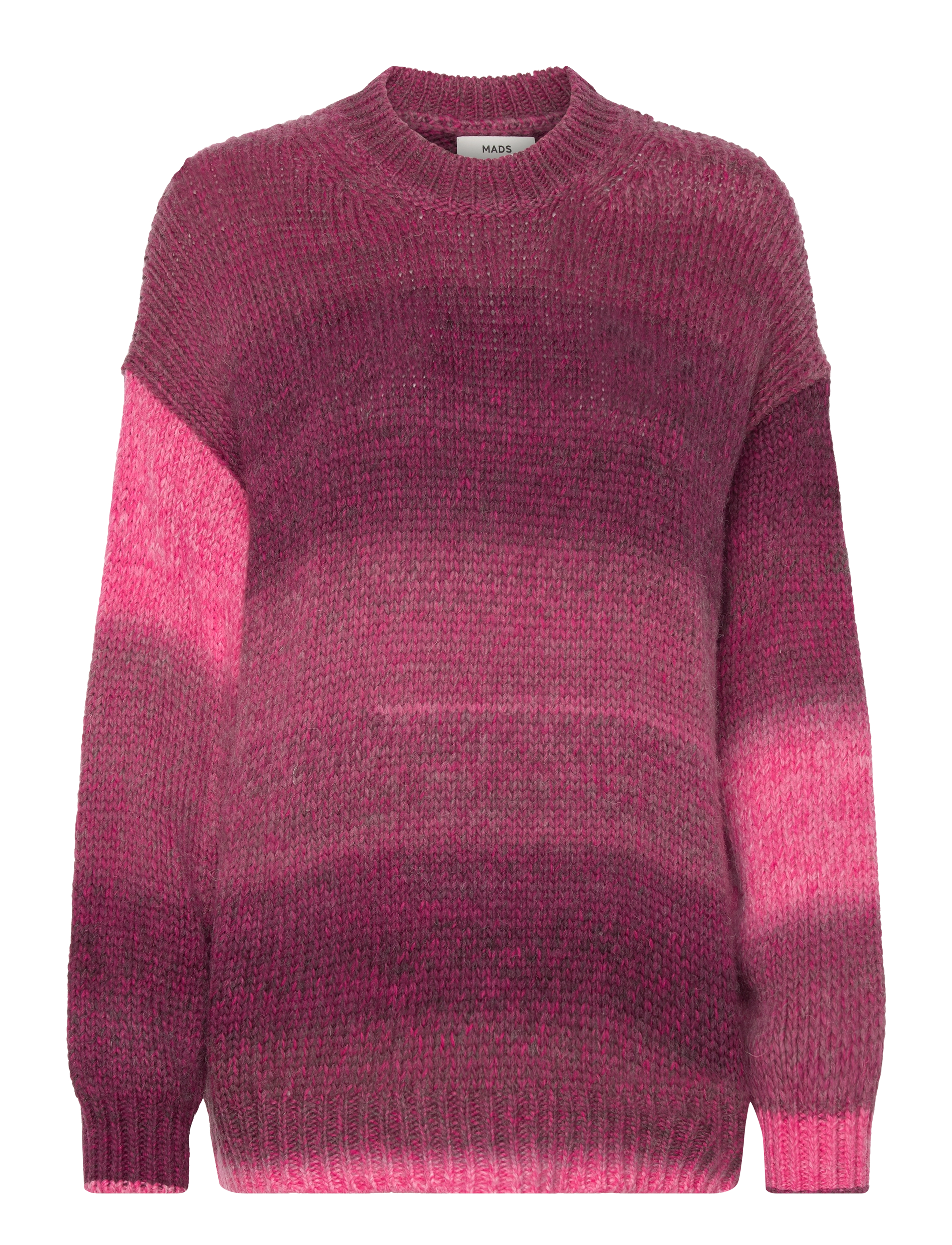 MADS NØRGAARD Shaded Lefty Pullover Pink - M - Damen