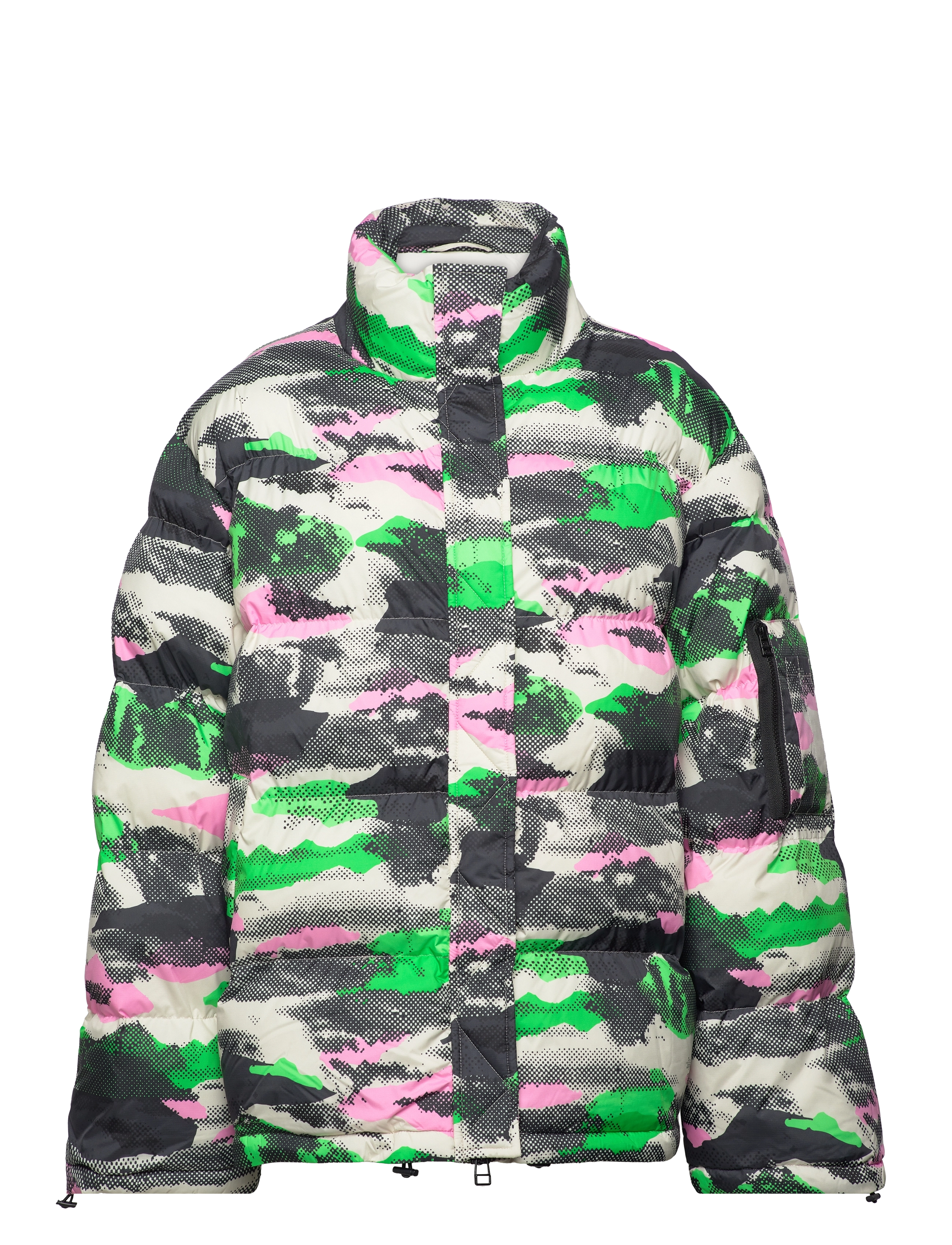 MADS NØRGAARD Recycle Jenkis Jacke Aop Schwarz - S - Damen