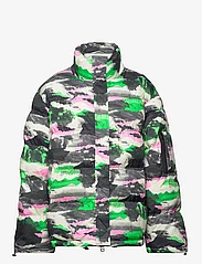 Mads Nørgaard - Recycle Jenkis Jacket AOP - winter jacket - mesh camo aop - 0