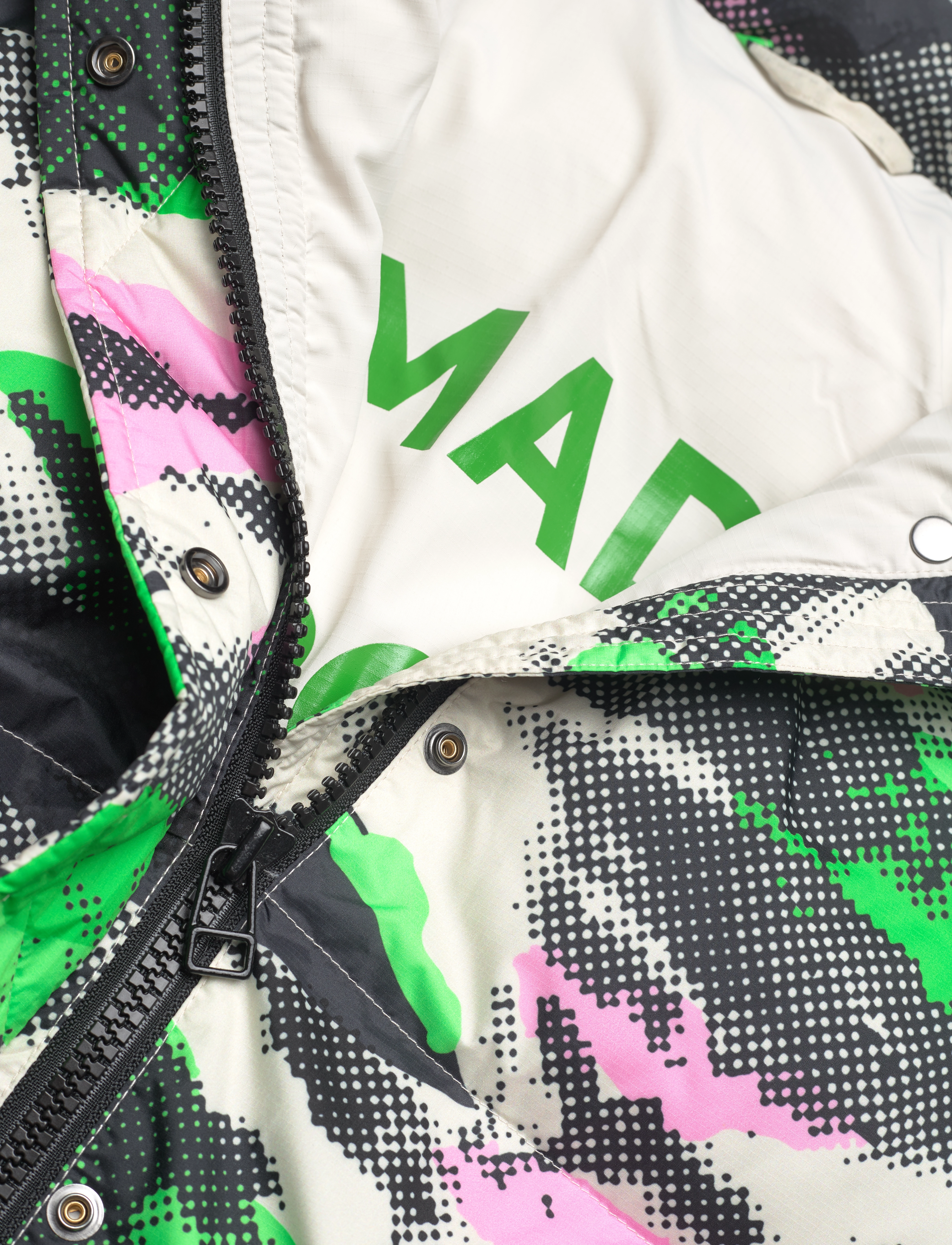 Mads Nørgaard - Recycle Jenkis Jacket AOP - kurtki puchowe - mesh camo aop - 2