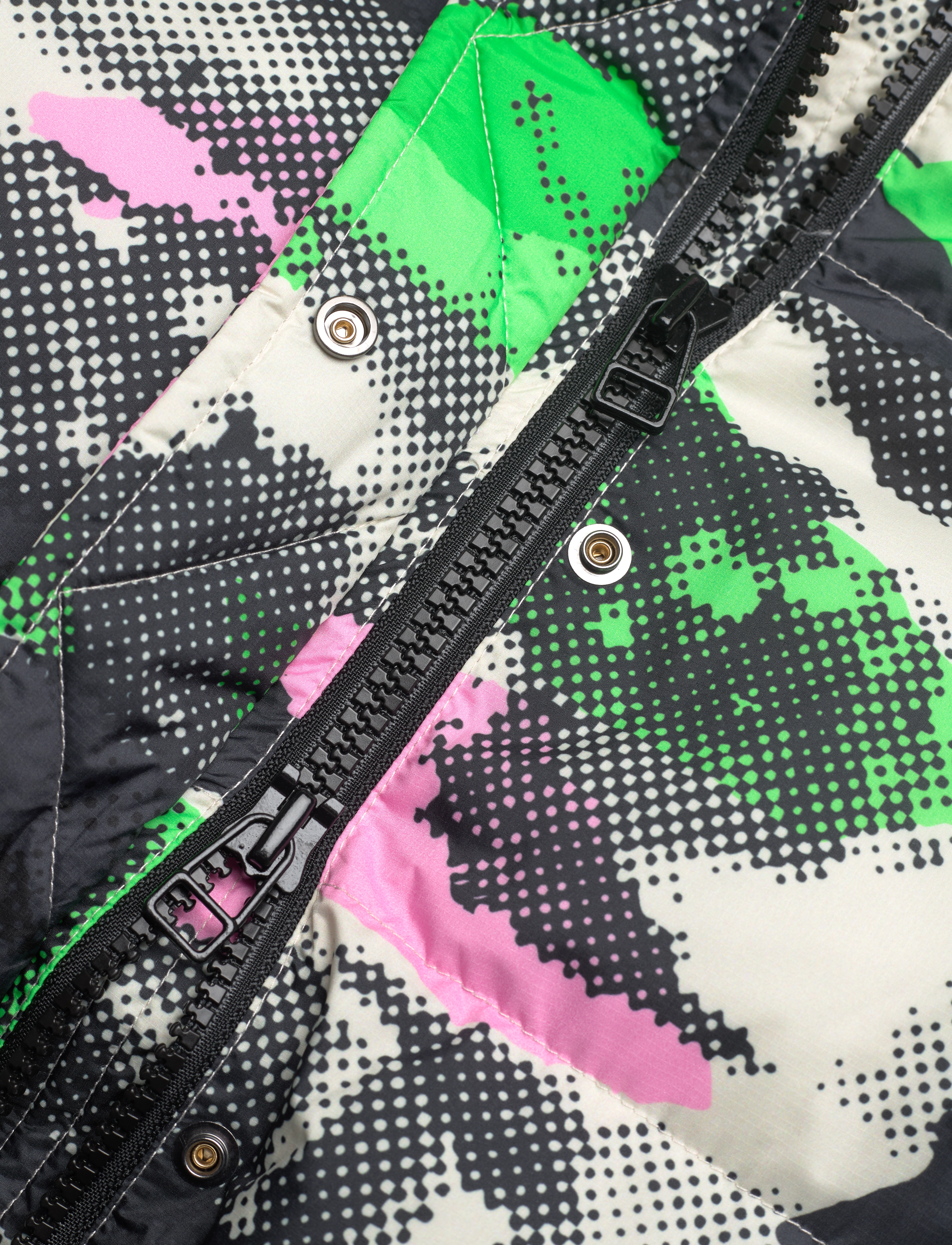 Mads Nørgaard - Recycle Jenkis Jacket AOP - kurtki puchowe - mesh camo aop - 3
