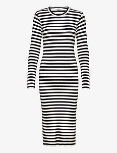 5x5 Stripe Boa Dress, Mads Nørgaard