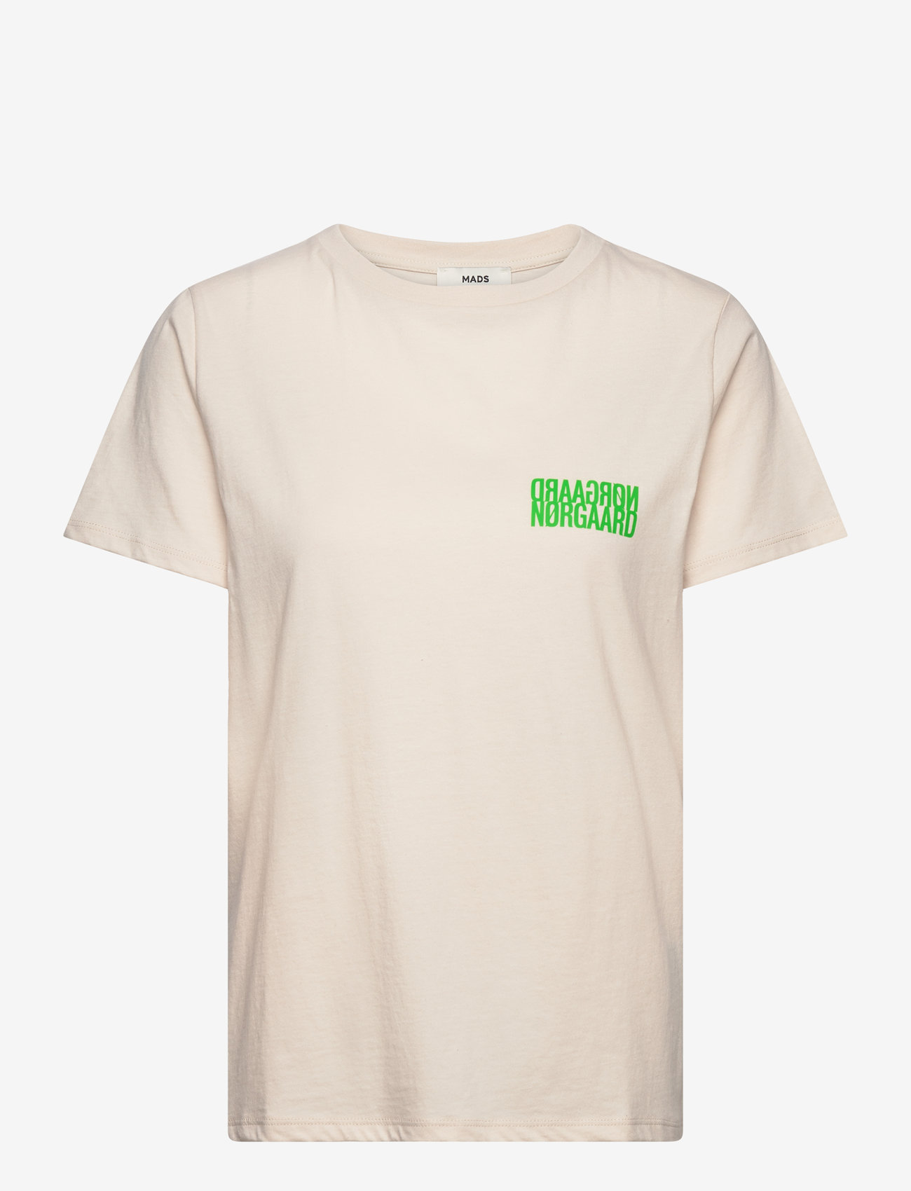 Mads Nørgaard - Single Organic Trenda M Tee - silver birch - 0