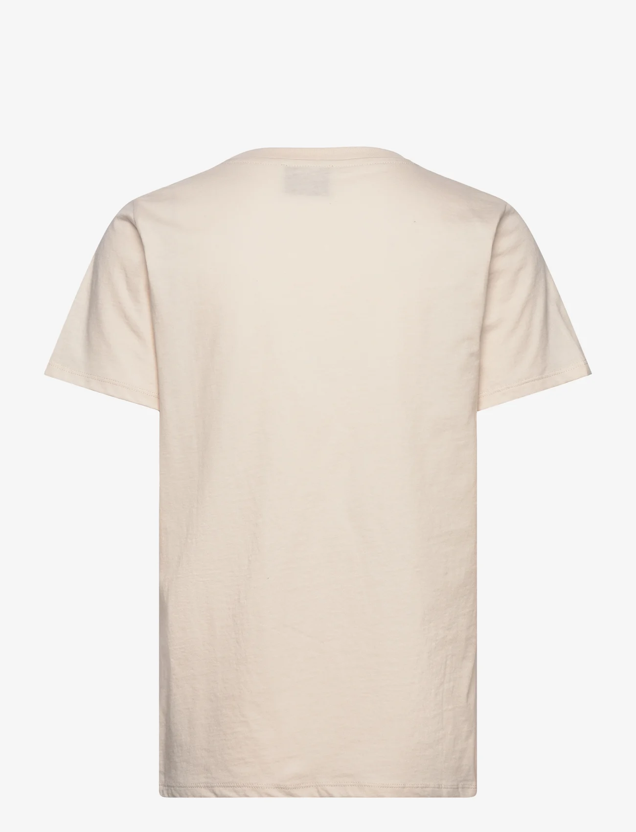Mads Nørgaard - Single Organic Trenda M Tee - t-shirts - silver birch - 1