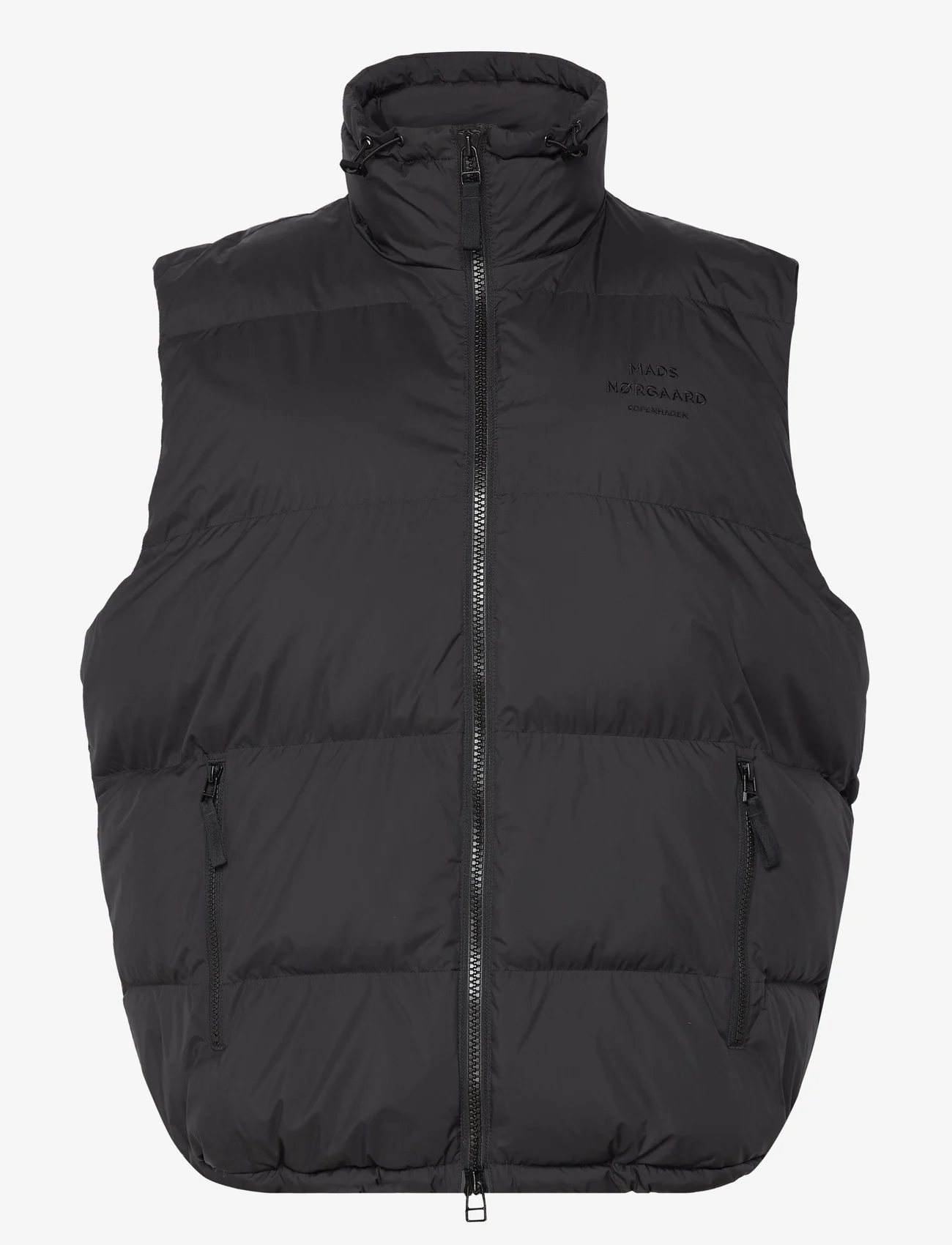 Mads Nørgaard - Recycle Jun Vest - spring jackets - black - 0