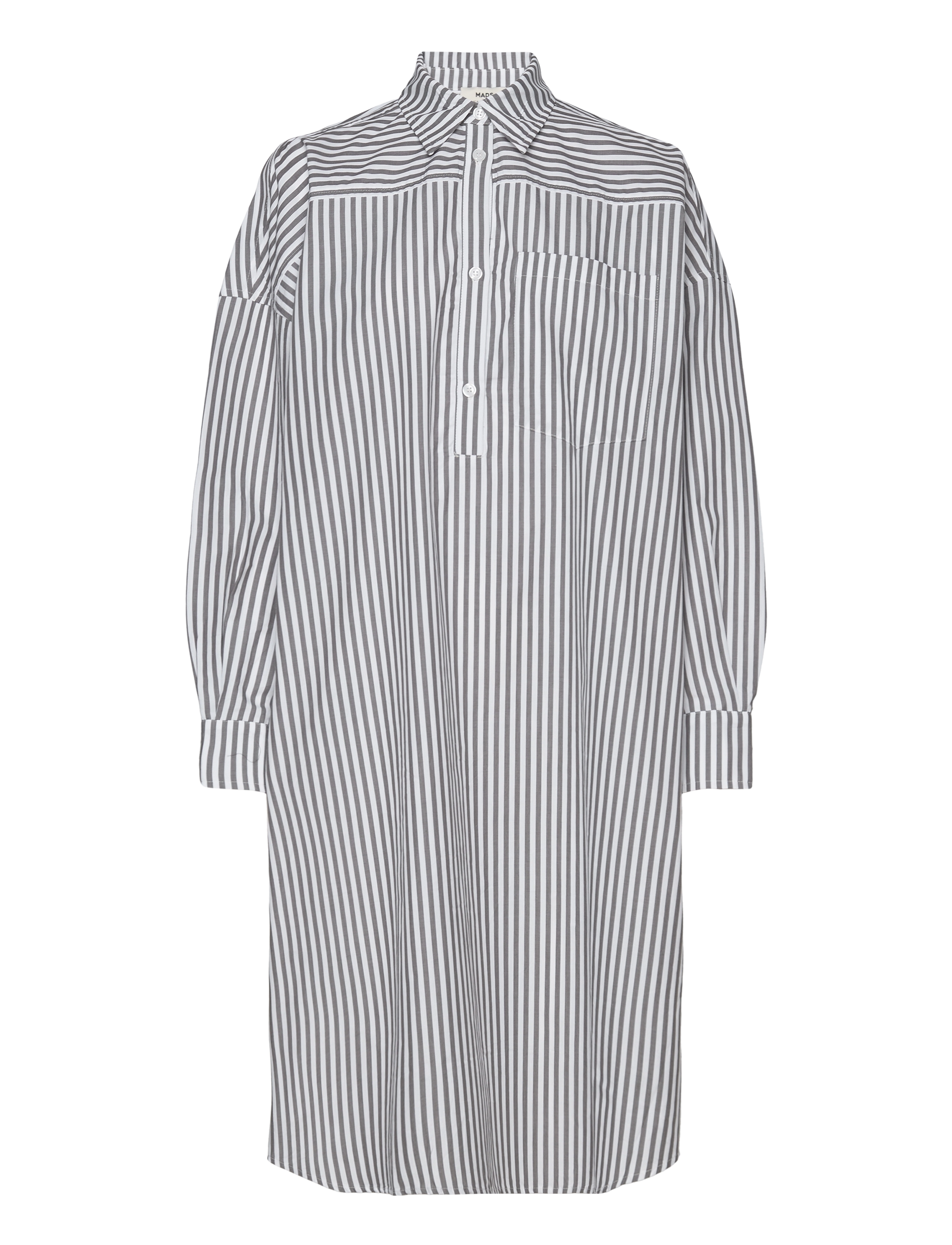 MADS NØRGAARD Popla Peri Kleid Weiß - 38 - Damen