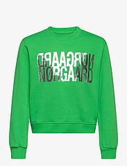 Mads Nørgaard - Organic Sweat Talinka Sweatshirt - sportiska stila džemperi - poison green - 0
