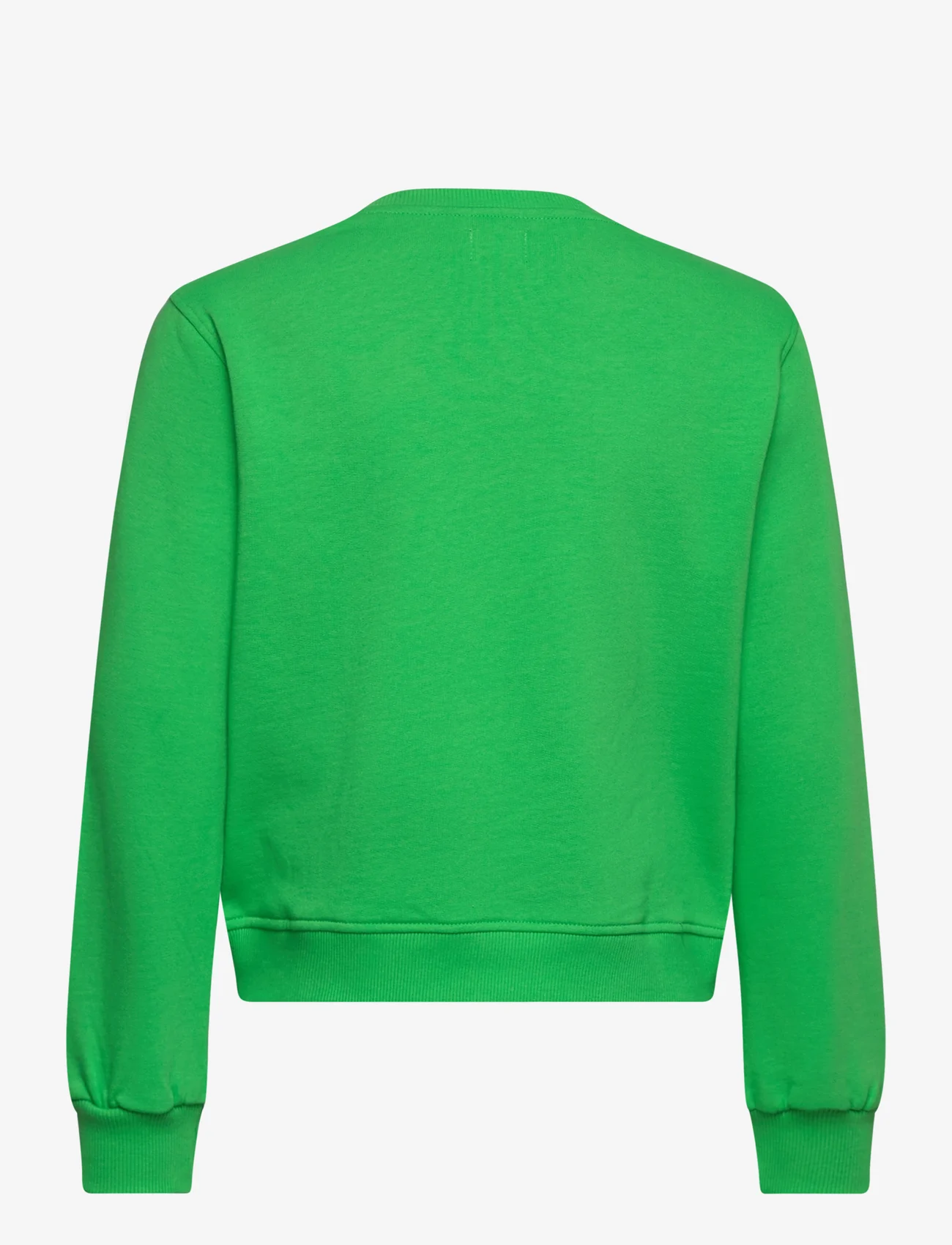 Mads Nørgaard - Organic Sweat Talinka Sweatshirt - medvilniniai megztiniai ir džemperiai su gobtuvu - poison green - 1