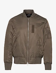 Mads Nørgaard - Tight Twill Flight Jacket - spring jackets - tarmac - 0