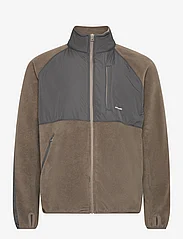Mads Nørgaard - Soft Fleece Tactical Jacket - mid layer jackets - tarmac - 0
