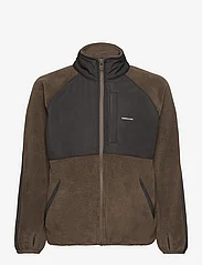 Mads Nørgaard - Soft Fleece Taki Jacket - fleece jacket - tarmac - 0
