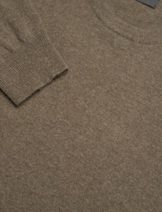 Mads Nørgaard - Eco Wool Karsten Knit - megztinis su apvalios formos apykakle - tarmac - 2