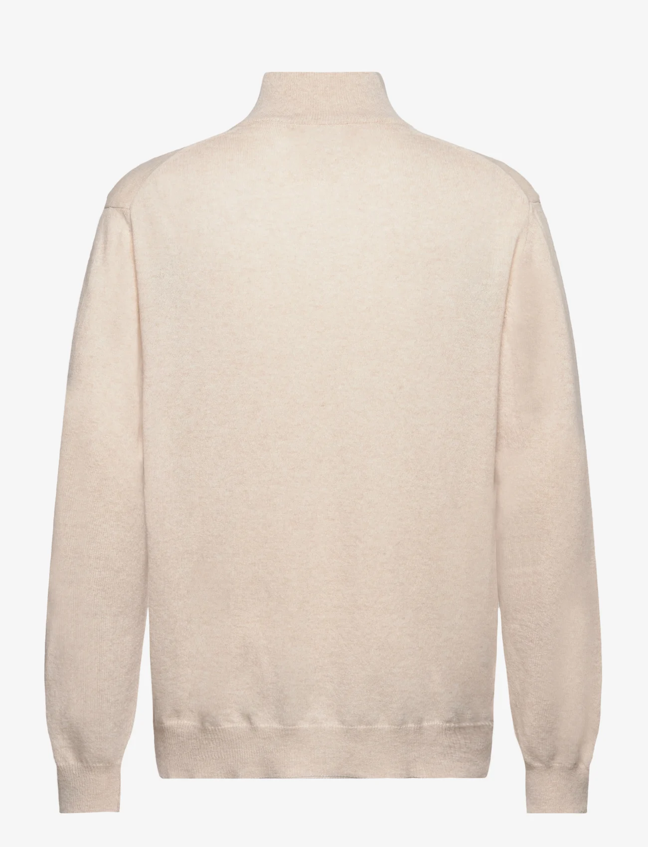 Mads Nørgaard - Eco Wool Halfdan Knit - men - almond milk - 1