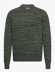 Mads Nørgaard - Eco Wool Quake Knit - pyöreäaukkoiset - tarmac/darkest spruce - 0