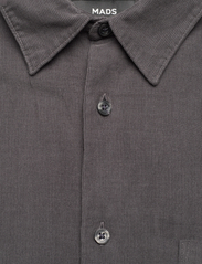Mads Nørgaard - Dyed Baby Cord Sune Shirt - velvetiniai marškiniai - asphalt - 2