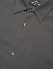 Mads Nørgaard - Cotton Flannel Malte Shirt - basic krekli - asphalt - 3