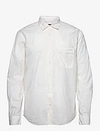 Cotton Poplin Malte Shirt - VANILLA ICE