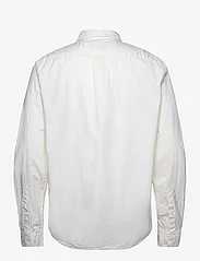 Mads Nørgaard - Cotton Poplin Malte Shirt - t-krekli ar garām piedurknēm - vanilla ice - 1